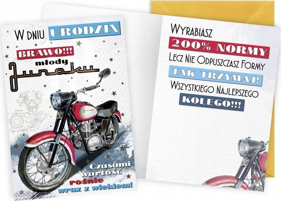 KUKARTKA Karnet Urodziny