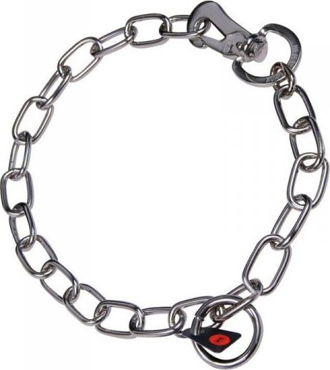 HS Sprenger Obroża dla psa Hs Sprenger Srebrzysty 3 mm Ogniwa Półdługie (65 cm)