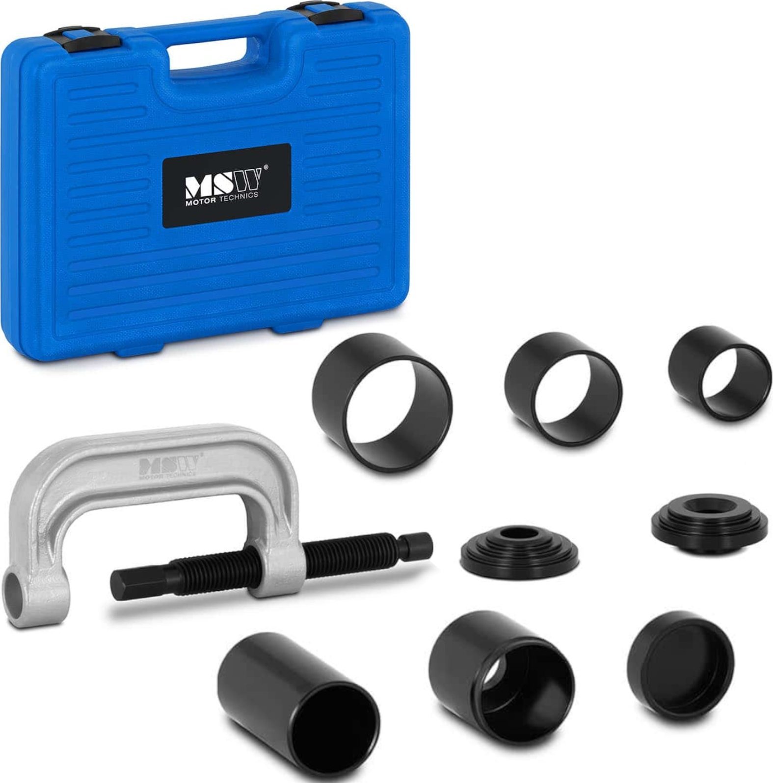 MSW Ściągacz sworzni kulistych tulei przewodów kulowych - zestaw Ściągacz sworzni kulistych tulei przewodów kulowych - zestaw