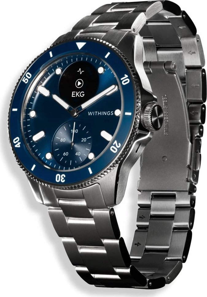 Smartwatch Withings Withings Scanwatch Nova - zegarek z funkcją EKG, pomiarem pulsu, SPO2 i temperatury oraz mierzeniem aktywności fizycznej i snu (42