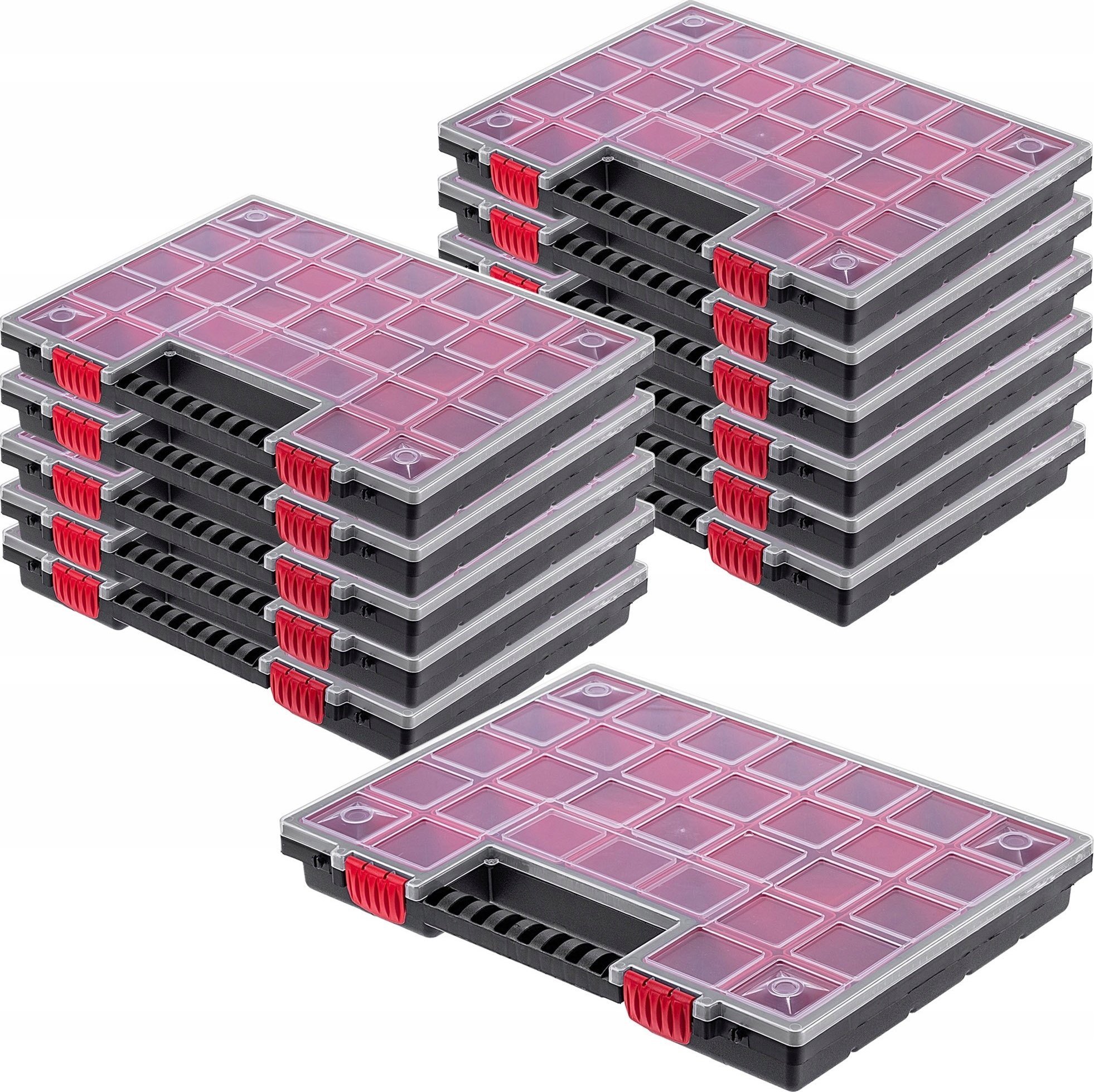 Kadax Organizer Warsztatowy Skrzynka 21 Szuflad 12szt