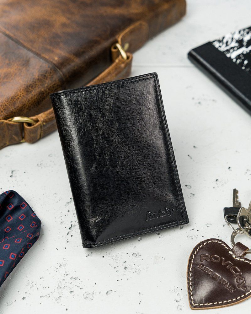 Rovicky Etui na karty czarne Rovicky N1912-RVTK Black