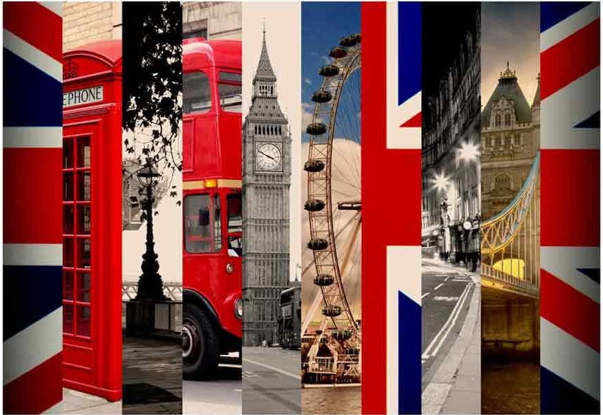 DecoNest Fototapeta - London - 200X140