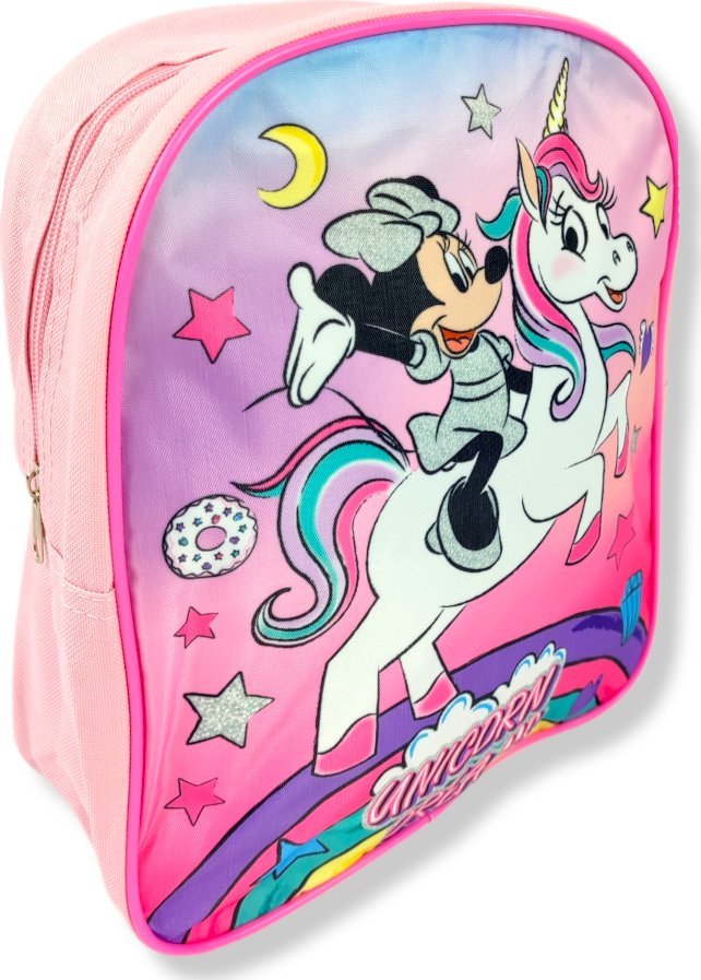 DIFUZED Różowy plecak przedszkolny dziecięcy Myszka Minnie