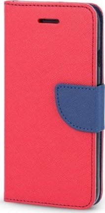 TelForceOne Etui Smart Fancy do Samsung Galaxy S21 FE czerwono-granatowe