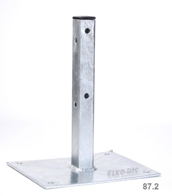 Elko-Bis Uchwyt naciągowy prosty ocynk 87.2 OC