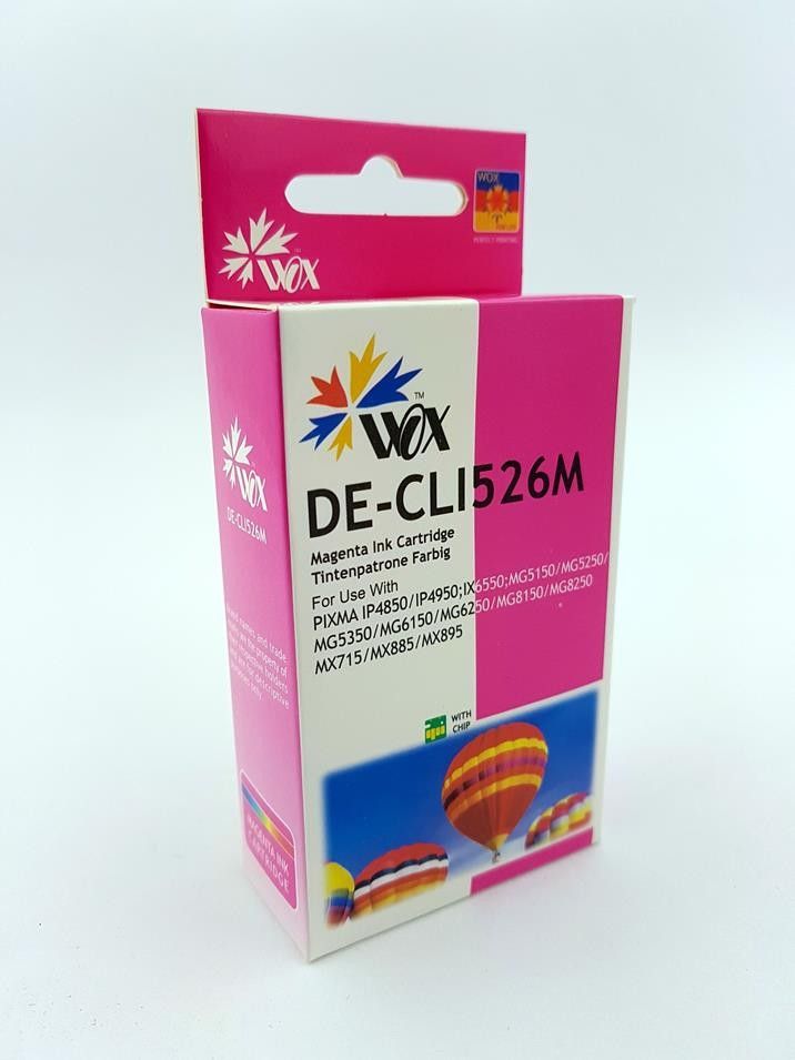 Tusz Wox Tusz Wox Magenta Canon Cli 526M Zamiennik Cli526M