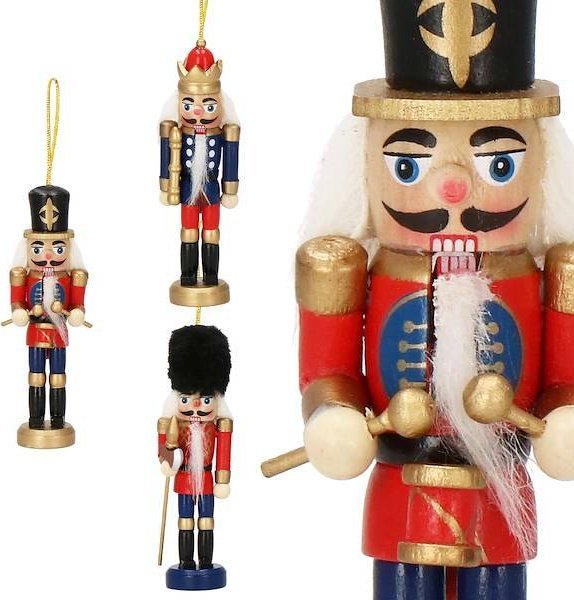 Dekoracja świąteczna Springos dziadek do orzechów