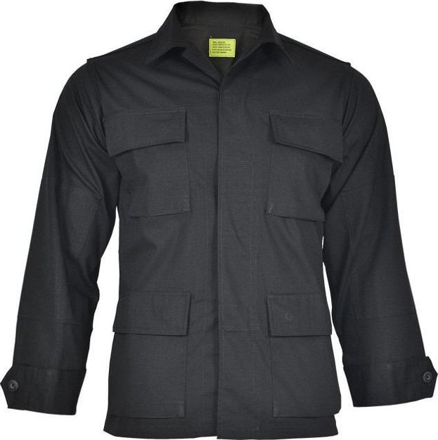 Teesar Teesar Bluza Polowa BDU Rip-Stop Czarna XXL