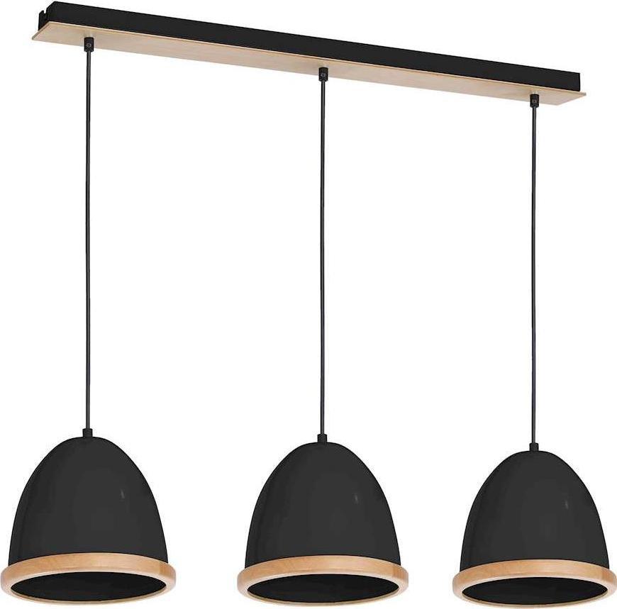 Lampa wisząca Milagro Lampa wisząca STUDIO BLACK 3xE27 (MLP8853) - Eko-Light