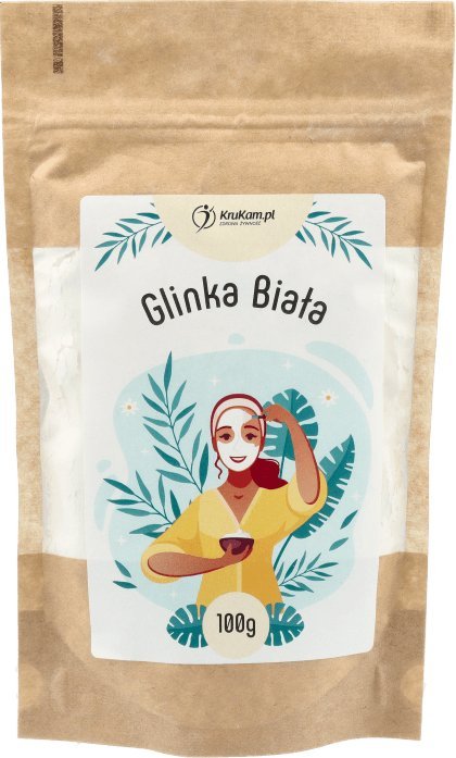 KruKam Glinka biała 100g