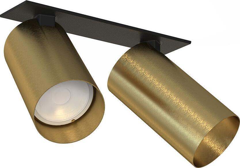 Lampa sufitowa Nowodvorski Loftowa lampa regulowana Mono 7745 do przedpokoju czarna złota