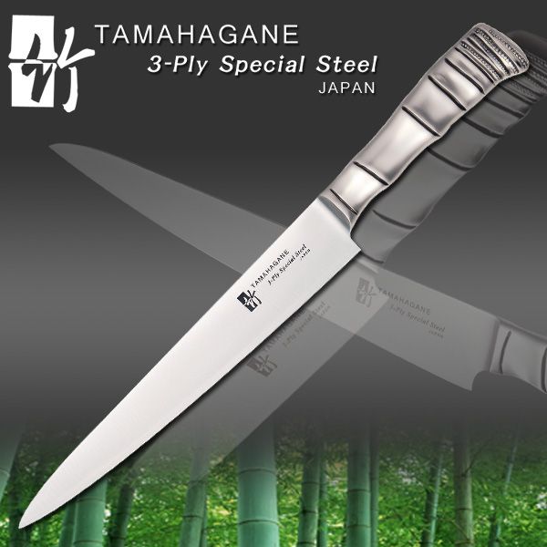 KATAOKA Tamahagane TK1113-DPS Sujihiki 240mm - TOWAR W MAGAZYNIE