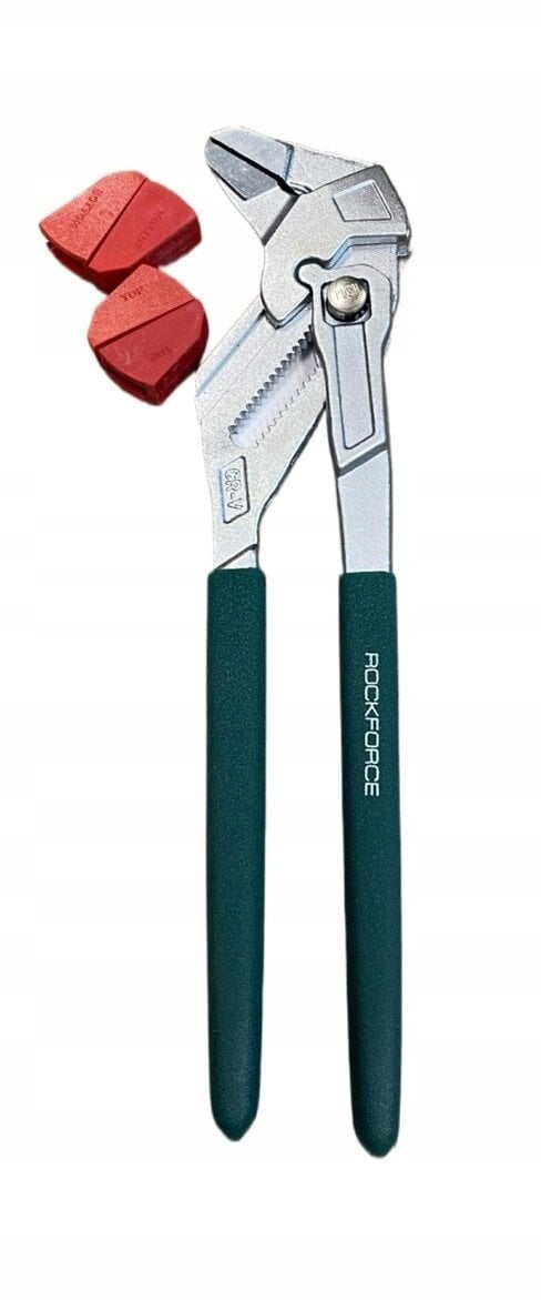 ROCKFORCE SZCZYPCE NASTAWNE 250mm Z OCHRANIACZAMI NA SZCZĘKI