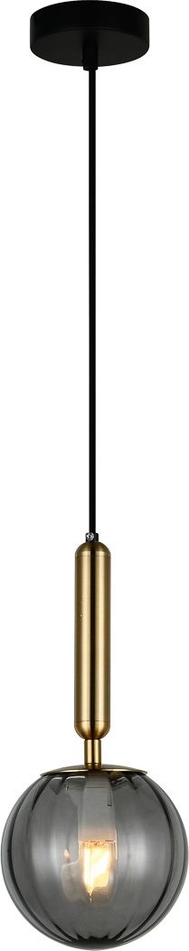 Lampa wisząca Italux Nowoczesna lampa wisząca LED Ready do pokoju dziennego Italux Ravena PND-2324-1 BRO+SG