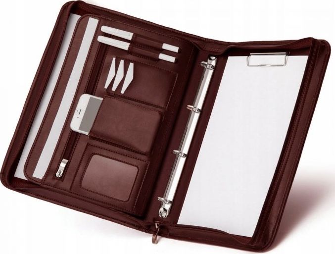 Solome TECZKA KONFERENCYJNA BIWUAR A4 NA DOKUMENTY Z RĄCZKĄ 01