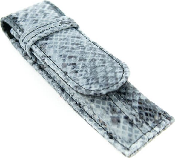 Kemer 064 Piórnik mała m-k-print wężowy niebieski KEMER