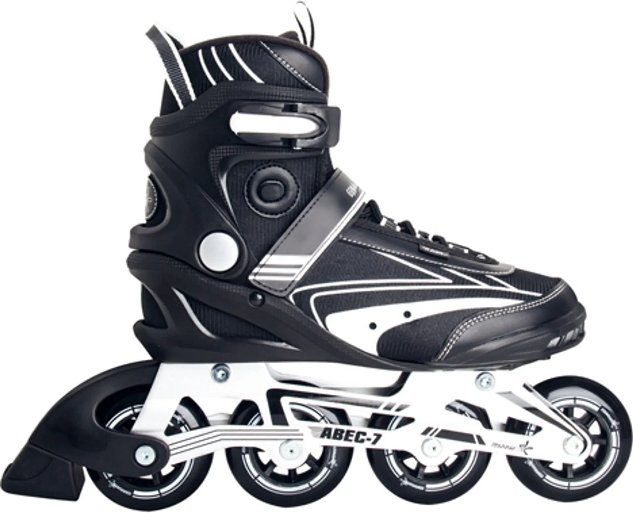 Promotion! MUUWMI roller skates SIZE 41 BLACK/WHITE AU 441