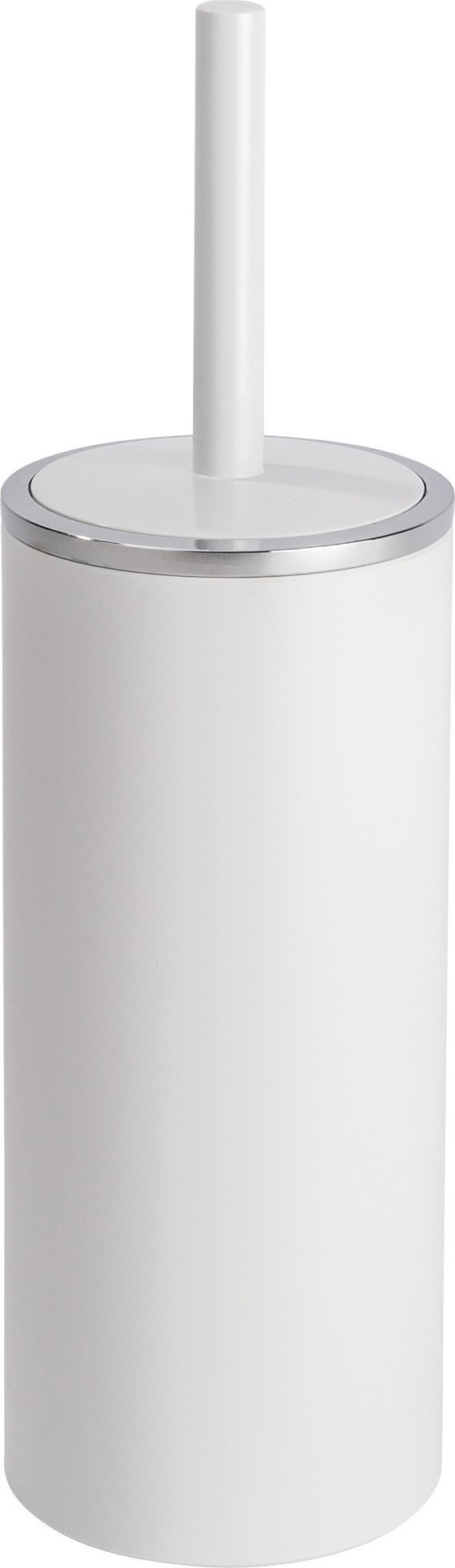 Wenko Pojemnik na szczotkę INCA WHITE + szczotka WC, WENKO