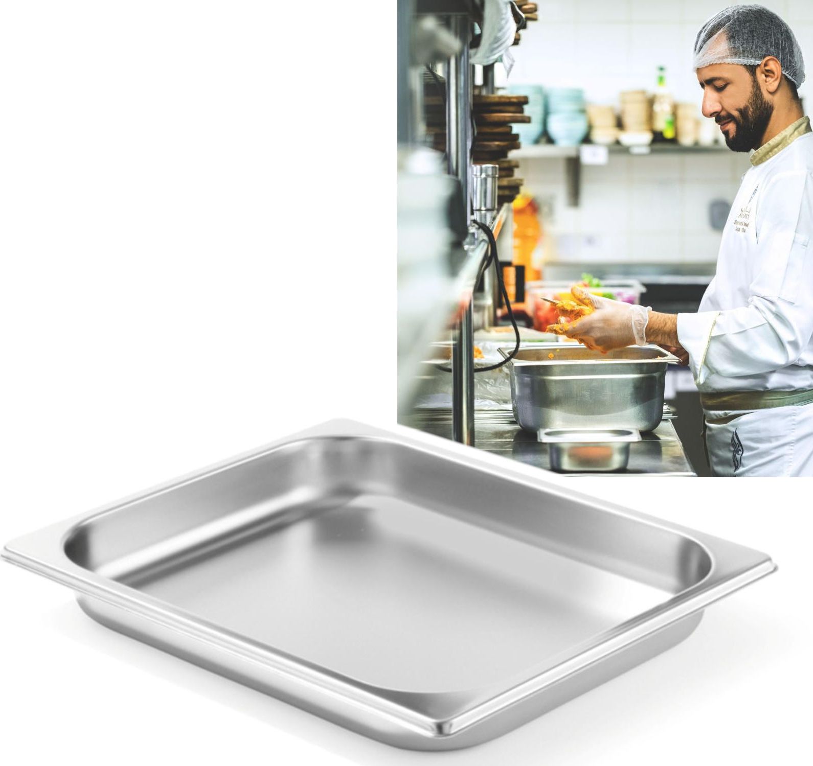 Hendi Pojemnik GN 1/2 stal nierdzewna Profi Line wys. 20mm - Hendi 801451 Pojemnik GN 1/2 stal nierdzewna Profi Line wys. 20mm - Hendi 801451