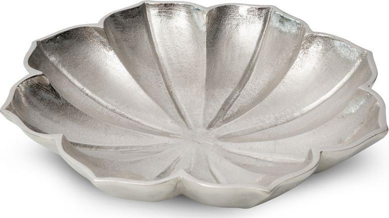 Eurofirany PATERA DEKORACYJNA SARA (02) 40X40X8 CM SREBRNY