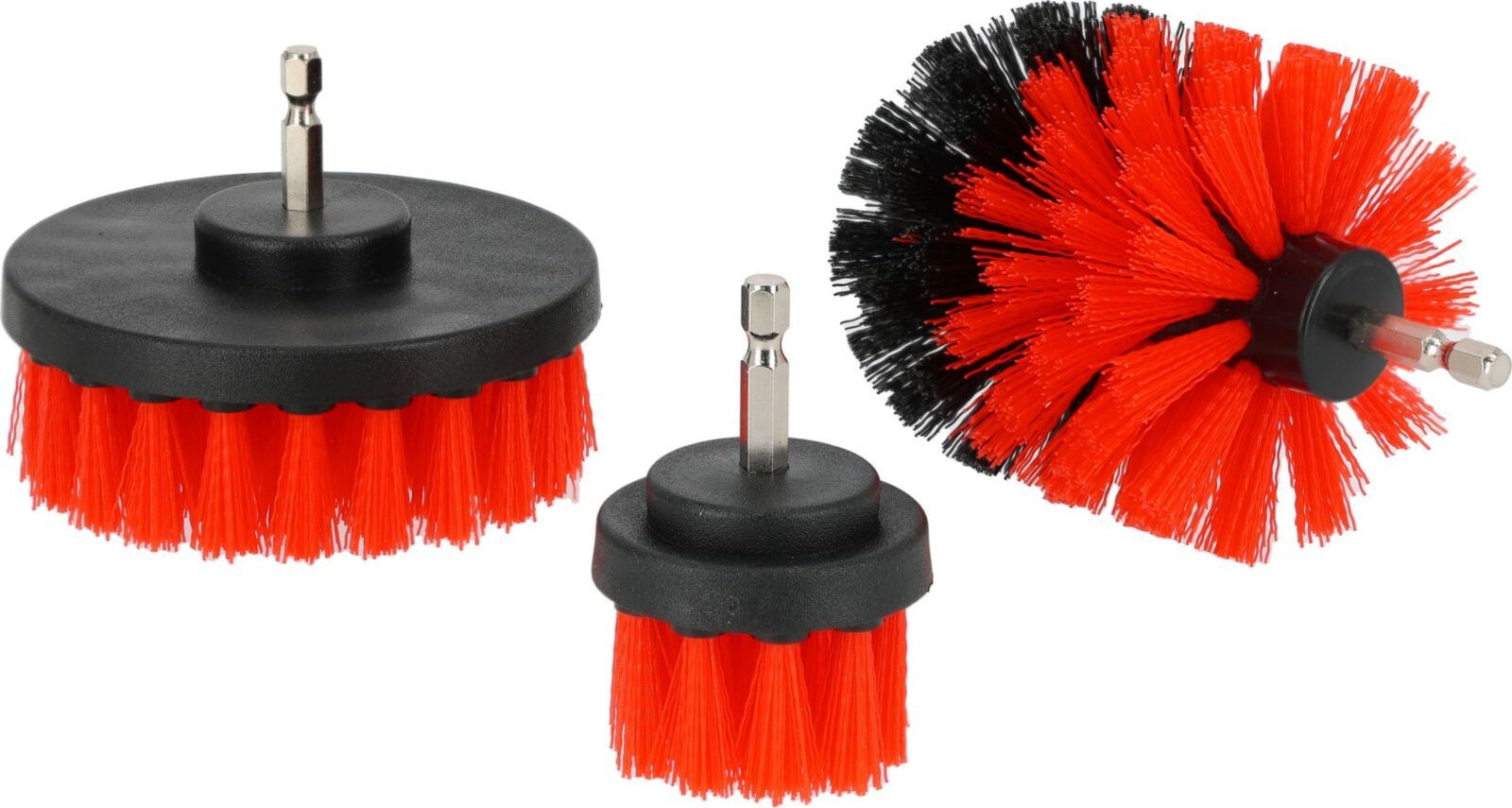 Pro-Line ZESTAW SZCZOTEK NA WIERTARKĘ "MEDIUM",fi5/9/10CM,3SZT,PROLINE