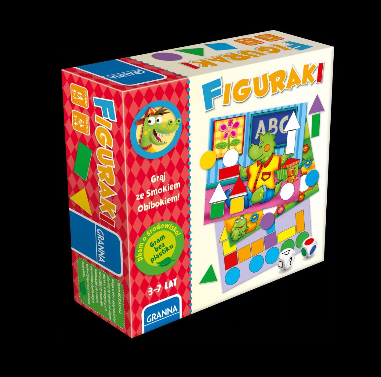 Granna Gry i zabawy Smoka Obiboka - Figuraki