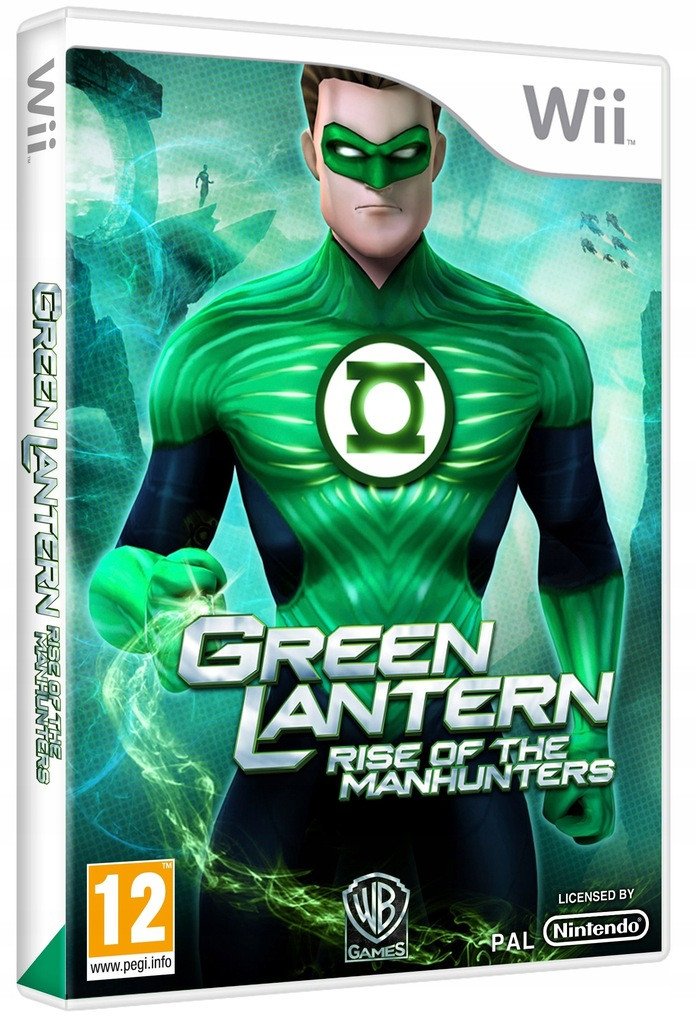 Green Lantern Rise of the Manhunters (Nintendo Wii)