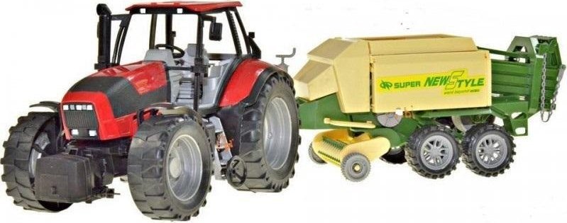 Traktor z maszyną rolniczą