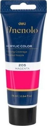 Farba akrylowa Finenolo 75ml różowa DELI