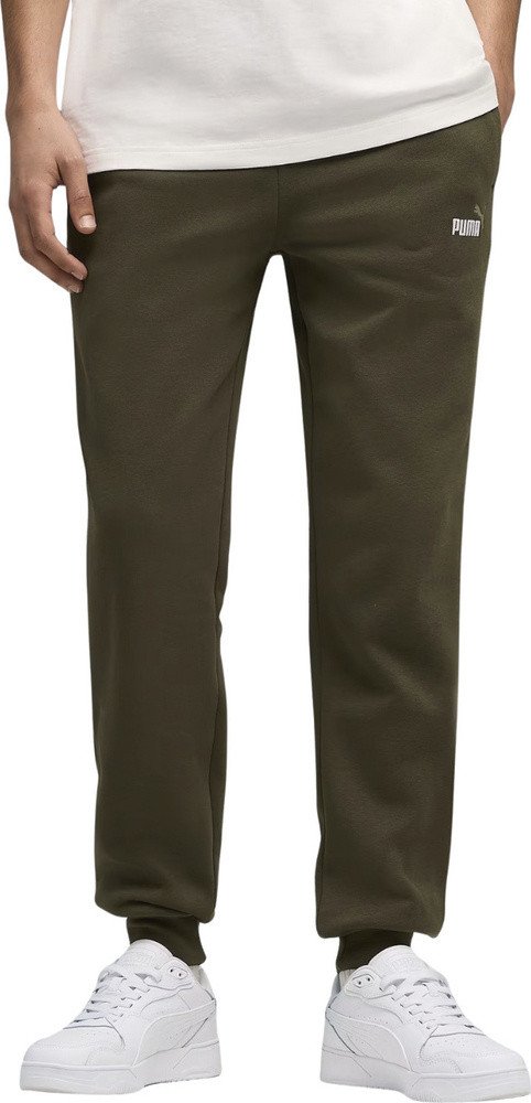 Spodnie męskie Puma ESS 2 Color No.1 Logo oliwkowe 684713 70 2XL