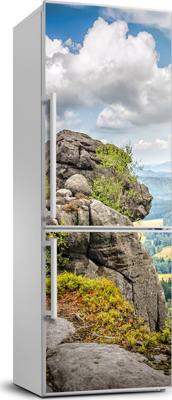 Tulup Naklejka samoprzylepna na lodówkę 70x190 cm Szczeliniec Wielki