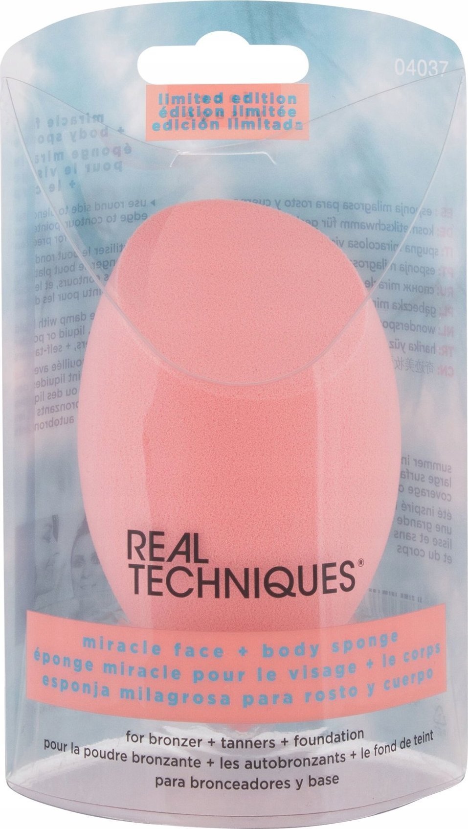 Real Techniques Real Techniques, Miracle Face + Body, Makeup Sponge For Women