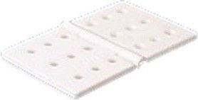 MP JET Zawias ze sztyftem Biały 6x (MJ/2506W)