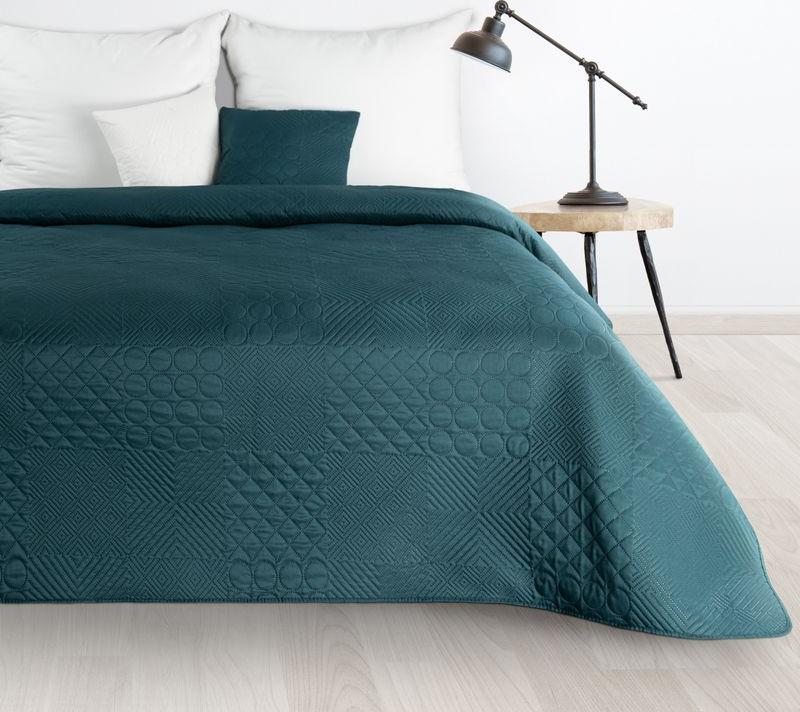 Eurofirany NARZUTA D91 BONI 5 170 X 210 CM C.TURKUSOWY