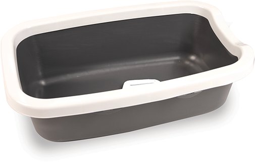 Nayeco Kuweta z ramką SQUARE Szary 59x39x16