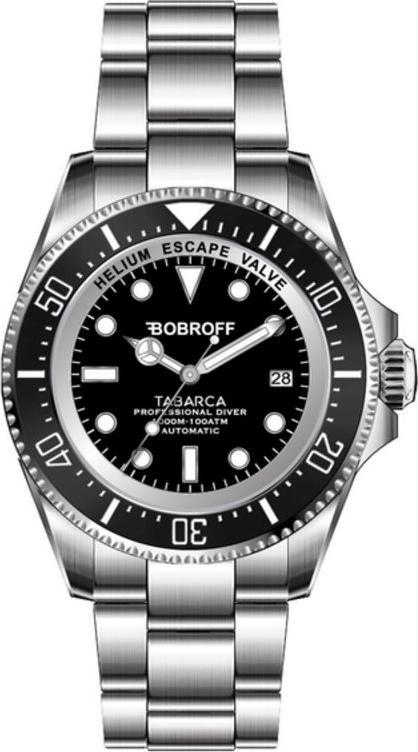 Zegarek Bobroff Zegarek Męski Bobroff BF00 - Czarny