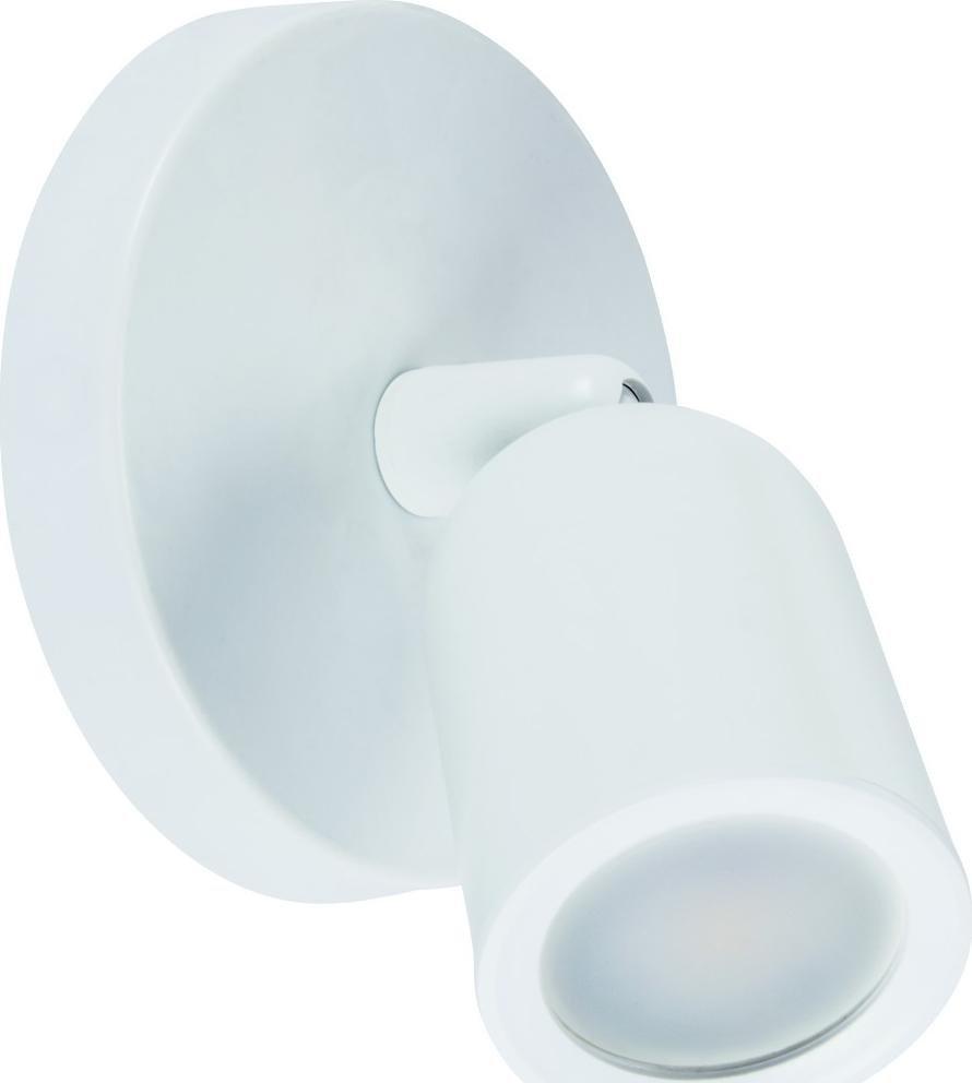 Kinkiet IDEUS Regulowana lampa ścienna BOGNA 03982 Ideus do sypialni biała