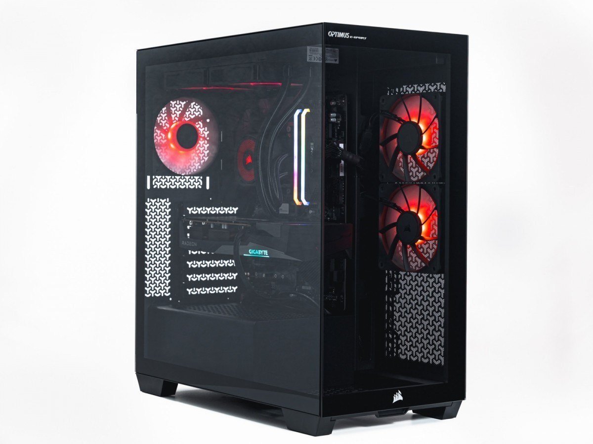 Komputer E-Sport GB550T-CR7 Ryzen 7 5800X/16GB/1TB/RX 9070XT OC 16GB/W11