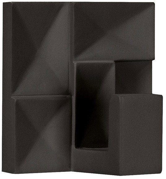 KLEINE WOLKE Brinkle Hooks Wieszak ścienny czarny