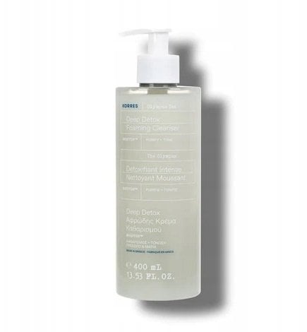 Korres Olympus Tea Deep Detox Foaming Cleanser żel oczyszczający 400ml