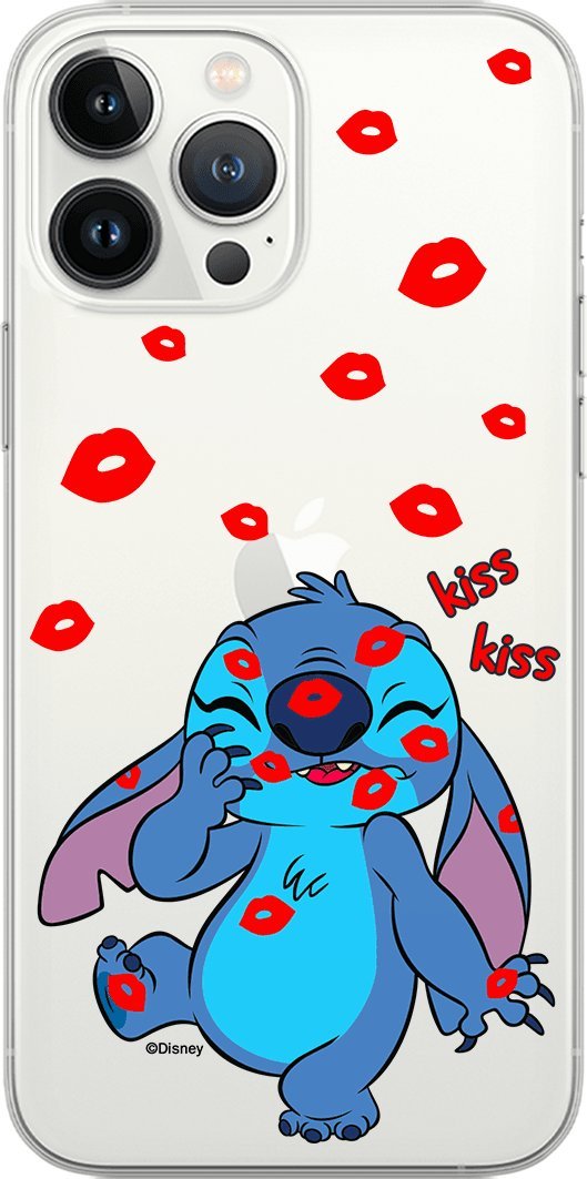 Babaco Etui Stich 017 Disney Nadruk częściowy Przeźroczysty Producent: Iphone, Model: 14 PLUS