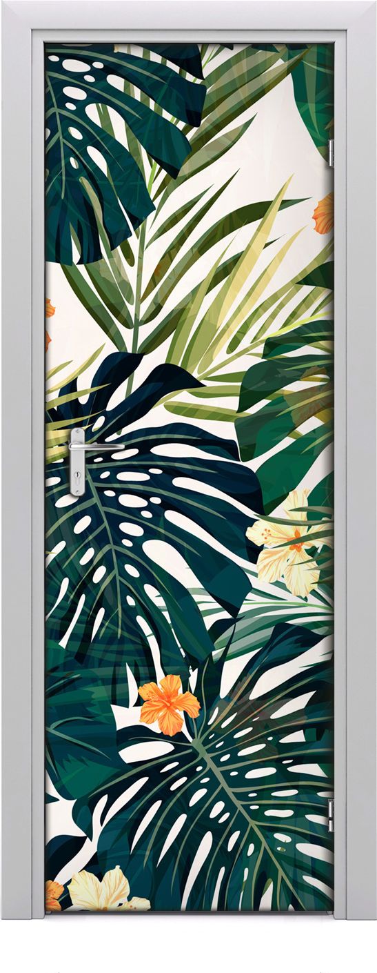 Tulup Fototapeta samoprzylepna na drzwi 75 x 205 cm Hawaje
