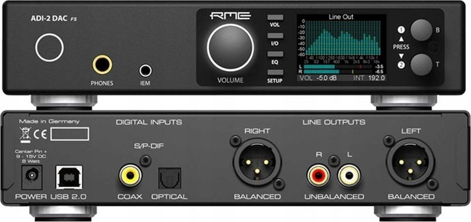 SMSL RME ADI-2 DAC FS - Referencyjny przetwornik D/A, 32-bity/768kHz