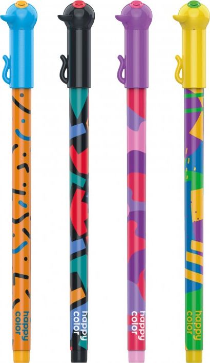 Happy Color Długopis żelowy Happy Cats 0,5 niebieski