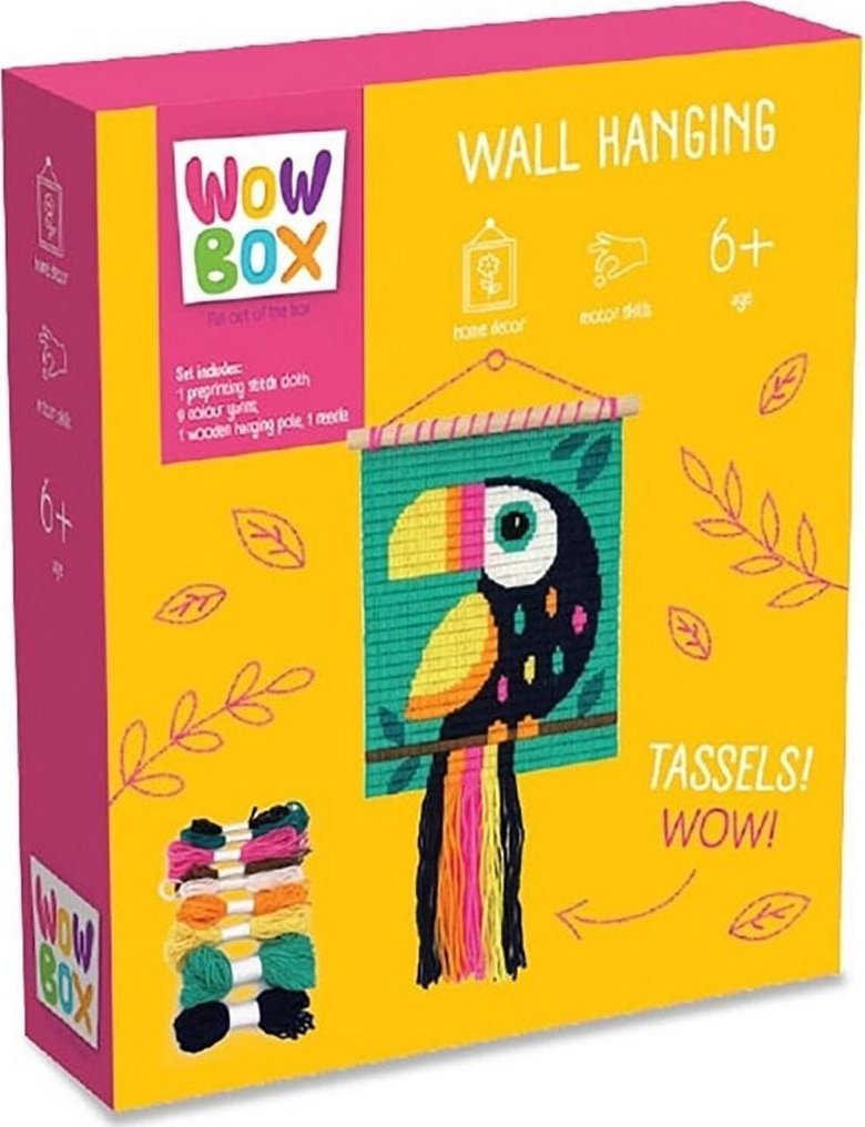 Wow Box. Zestaw makrama Tukan