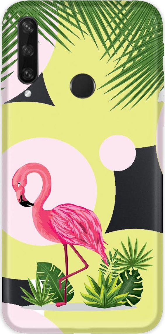 CaseGadget CaseGadget ETUI NADRUK FLAMING I KWIATY HUAWEI Y6P standard