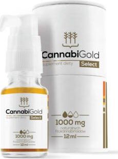 CannabiGold CannabiGold - Select Oil CBD1000mg - 12 ml uniwersalny