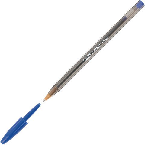 Bic Długopis CRISTAL LARGE jednorazowy 1,6 mm niebieski (BIC771)