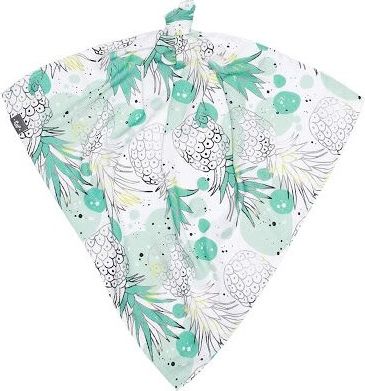 Pulp Pieluszka Bambusowa z Jonami Srebra Ananasy 75x75